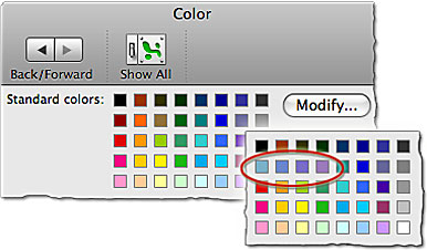 Mac Excel Color Palette Download